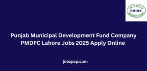 Punjab Municipal Development Fund Company PMDFC Lahore Jobs 2025 Apply Online